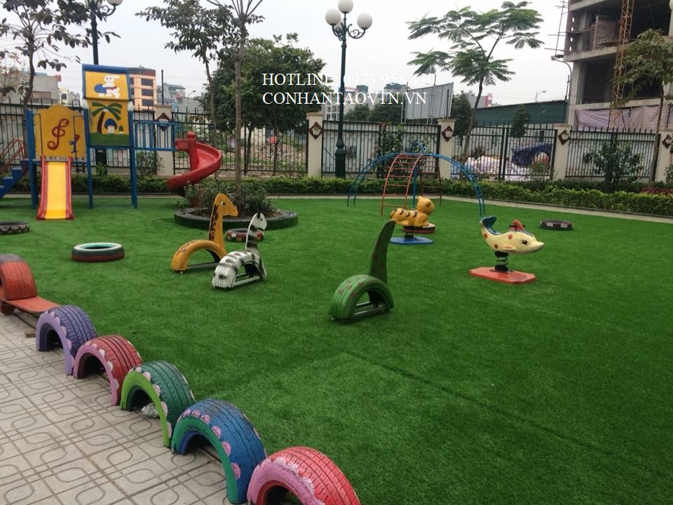 cỏ nhân tạo sân vườn