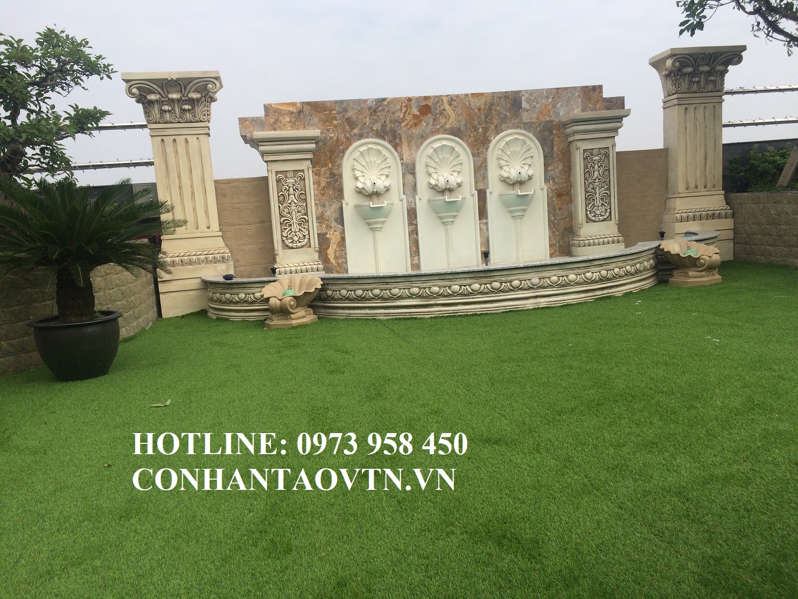 cỏ nhân tạo sân vườn