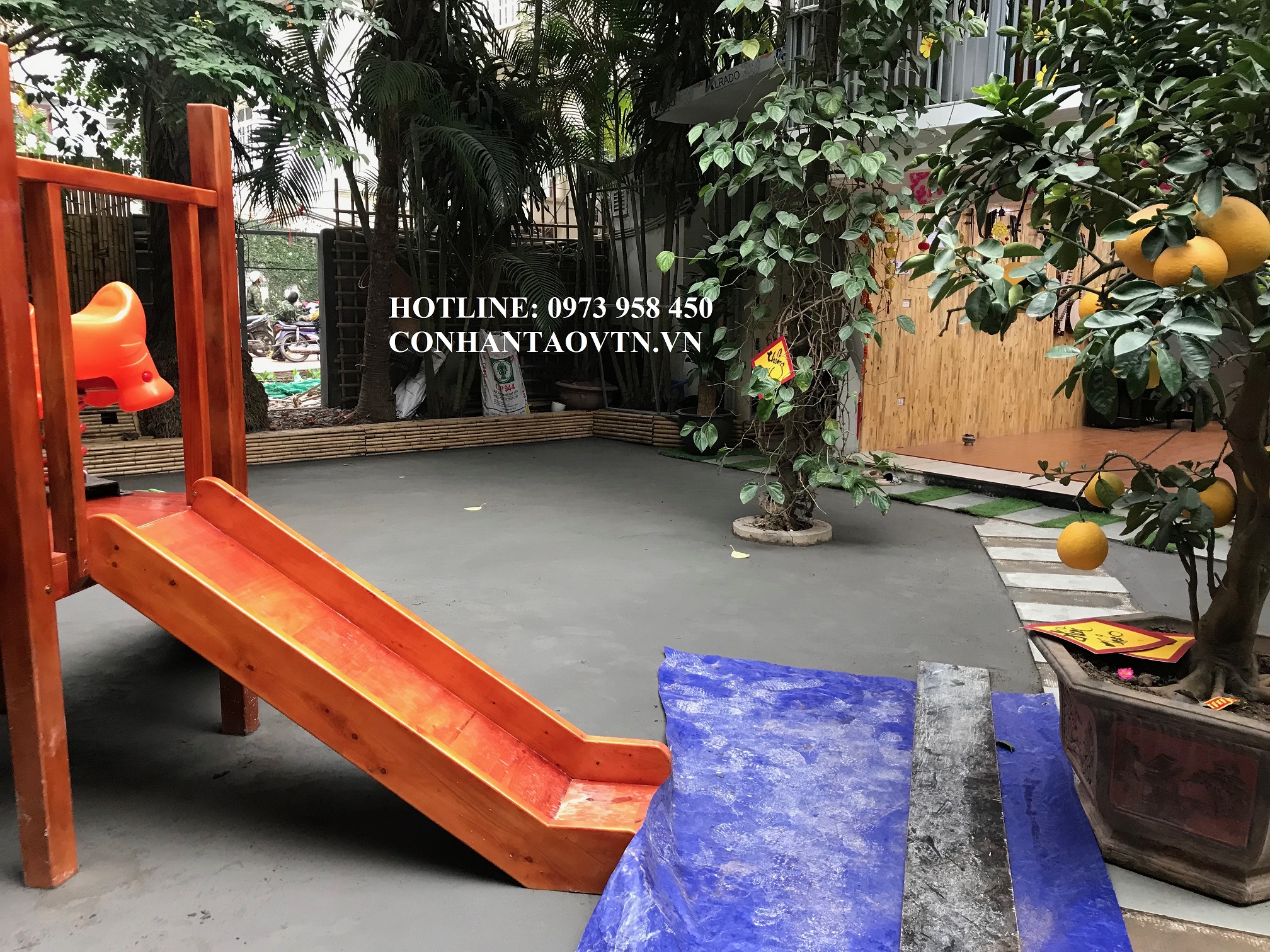 thảm cỏ nhân tạo