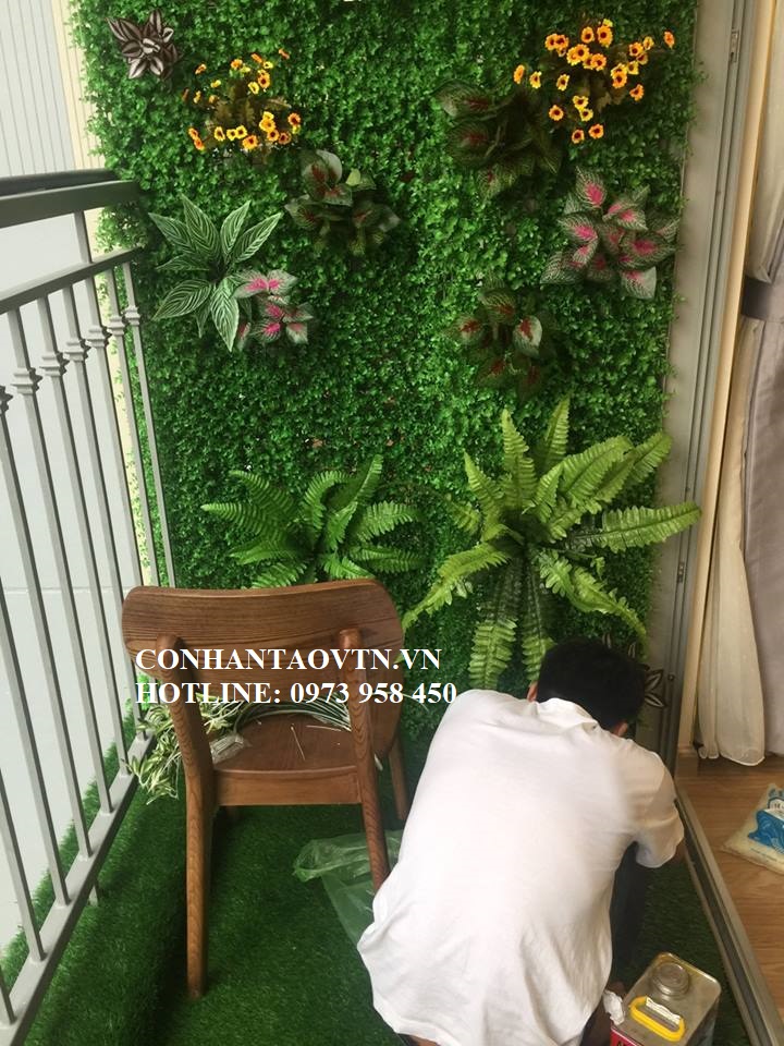 cỏ nhân tạo sân vườn
