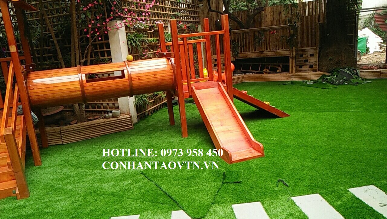 thảm cỏ nhân tạo sân vườn
