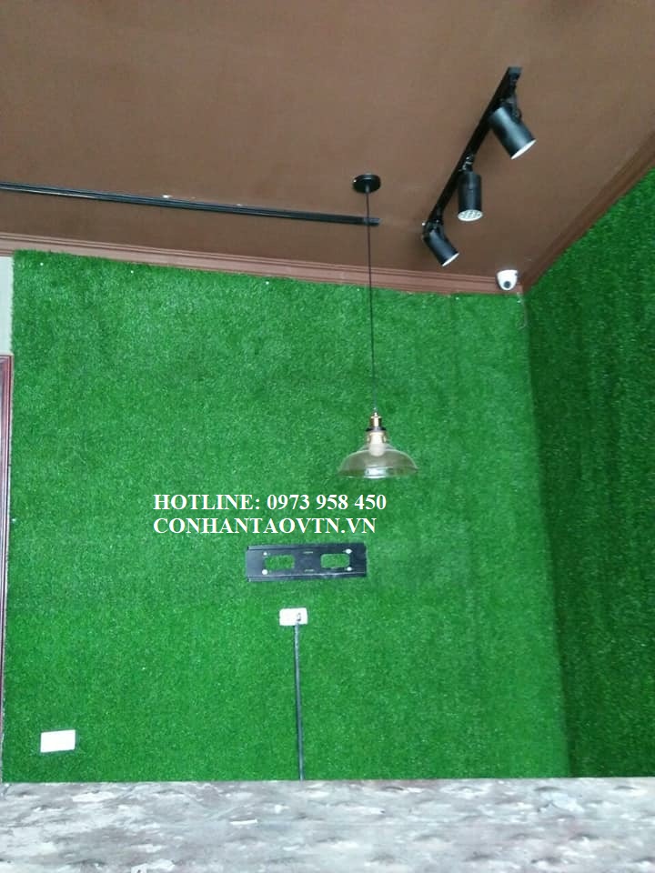 cỏ nhân tạo dán tường